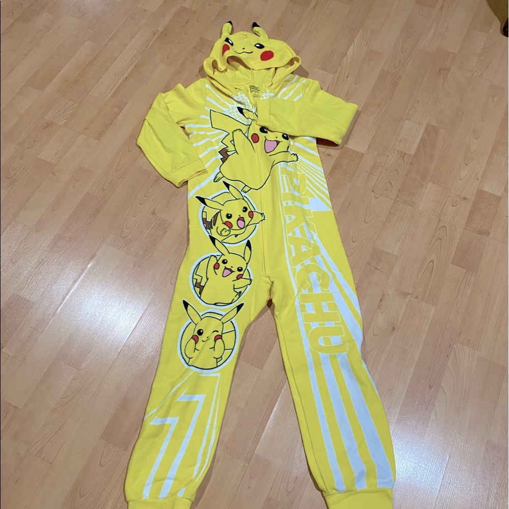 Boys Large Pikachu Onesie